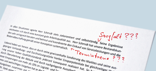 Zeugnismängel: Platz 1