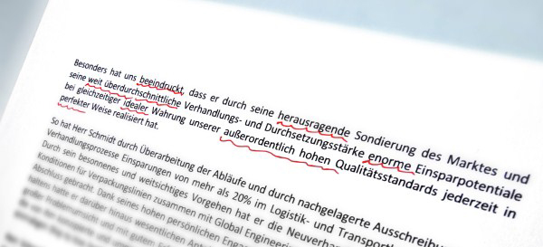 Zeugnismängel: Platz 2