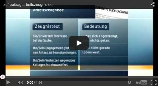Arbeitszeugnis: Arbeitszeugnis.de im ZDF heute-Journal